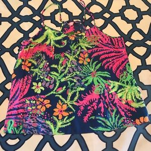 Printed Lilly Pulitzer Dusk Tank Top NWT